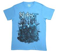 Slipknot The End, So Far Band (Back Print) Blue L T-shirt