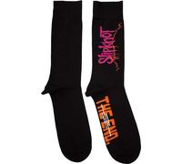 Slipknot - "The End, So Far" chaussettes pour homme/femme unie RO12750 (40,5 EU - 45,5 EU) (Noir/Rose/Orange)