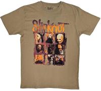 Slipknot - "The End, So Far" T-shirt imprimé au dos pour homme/femme unie RO9354 (M) (Tan Brown)