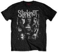 Slipknot 'WANYK White Splatter' (Noir) T-Shirt
