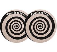 Slipmat Technics spirale argent Lot de 2
