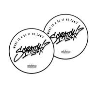 Slipmats Ortofon Qu'Est-Ce Qu'Un DJ S'Il Ne Peut Pas SCRATCH 1 Paire 9990224-1