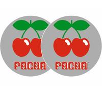Slipmats Pacha Argent / Rose (1 Paire) 0020108908 NEUF