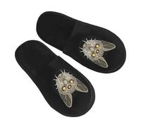 Slippers Chat Sans Poils En Égypte Lavables Pantoufles Doux Chaussons Pour D'Intérieur Voyage Unisex L