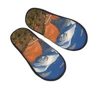 Slippers Pikes Peak, Colorado Doux Pantoufles Confortable Chaussons Maison Pour Outdoor Hôtels Chambre L
