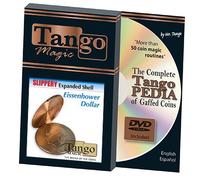 Slippery Expanded Shell Eisenhower Dollar (w/DVD)(D0090) by Tango - Trick