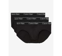 Slips Calvin Klein Hip Brief noir (3 unités) - XS