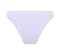 Slips De en Soie GlacéE pour Homme Solide Couleur Brief Doux Et Respirant Culotte Confortable Coton Taille Basse CaleçOn sans Couture Transparent (Z1-White, XL)