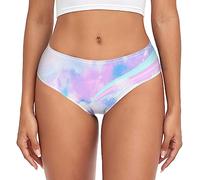 Slips Femmes Cheval Mer Nuage Élastique Culottes Femme | Léger Bikini Slips Confortable Culotte pour Femme pour Sports Quotidien