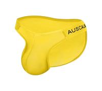 Slips Homme Coton Doux et Respirant Pas Cher Rigolo Calecon Mens Bas Thong Arrière Style Rétro Plusieurs Couleurs Transparent sous-Vêtements Drole BâIllon Cadeau