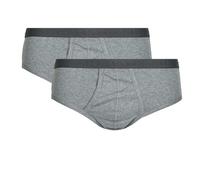 Slips hommes Athena BASIC COTON BIO Pack de 2 Gris EU XXL
