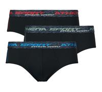 Slips hommes Athena TRANING DRY Pack de 3 Noir EU XL