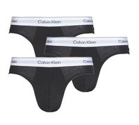 Slip Calvin Klein Hip noir pur blanc (3 unités) - L