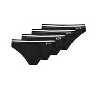 DIM Slip Homme EcoDIM Coton Stretch x4, Noir, S