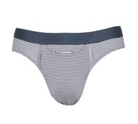 HOM Simon HO1 Slip, Bleu (Rayé Marine Et Blanc 00ra), Medium (Taille Fabricant:M) Homme