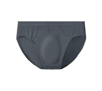 Slips pour homme - Sous-vêtements légers - Taille moyenne - Couleur unie - Respirant - Doux et idéal - Sous-vêtements pour homme - Sans étiquette qui gratte, gris foncé, XXL