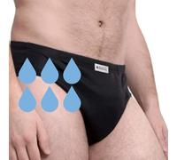 SliPss - Slip pour l’Incontinence Urinaire - Avec Trempeur Interchangeable - Taille XXL - Couleur Noire - Absorption Élevée jusqu’à 500 ml - Lavable et Réutilisable - Discret et Confortable - 1 Unité