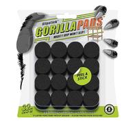 Slipstick GorillaPads Lot de 32 Patins adhésifs antidérapants pour Meubles (25 mm, Rond)