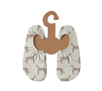 Slipstop Chaussures de plage antidérapantes pour fille - Protection solaire UPF 50+, Cheeto Guéparde, 21/23 EU