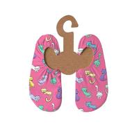 Slipstop Chaussures de plage antidérapantes pour fille - Protection solaire UPF 50+, Kitties Chat coloré, 27/29 EU