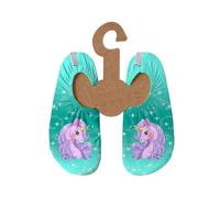 Slipstop Chaussures de Plage Enfants antidérapantes Natation Bain Vacances Yoga Piscine Poissons d'aquarium garçons et filles Vert/Multicolore, différentes tailles