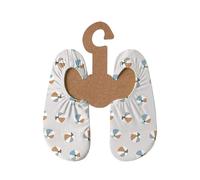 Slipstop Chaussures de plage pour enfants - Chaussures aquatiques - Chaussures de natation - Sharks - Bleu foncé - Requin - Différentes tailles, ballon de plage naturel, 30/32 EU