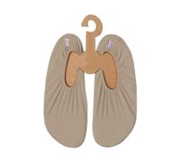 Slipstop Chaussures de plage unisexes, chaussures aquatiques, chaussures de natation, pantoufles pour plage, piscine, surf, yoga, exercice, fitness, antidérapantes, beige, 40/41 EU