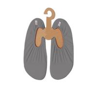 Slipstop Chaussures de plage unisexes, chaussures aquatiques, chaussures de natation, pantoufles pour plage, piscine, surf, yoga, exercice, fitness, antidérapantes, gris, 37/38 EU