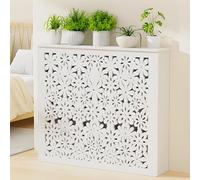 Slish Cache-radiateur blanc - Décoration d'intérieur moderne pour salon, solutions de chauffage faciles à supporter, design fonctionnel et élégant (100 pièces)