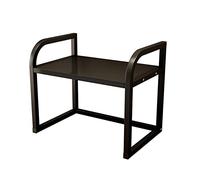 Slish & Design Imprimante multifonction en bois à 2 niveaux pour bureau à domicile Compatible avec imprimantes scanners télécopieurs 57 x 30 x 37 cm