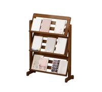Slish Présentoir de 70 cm de haut pour brochures et catalogues - Support de magazine Slish pour salons, événements et expositions de produits - Solution marketing professal.
