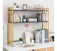 Slish Rack de bureau réglable à 2 niveaux pour Boo, fournitures de bureau et dortoir Cact 95 x 26 x 90 cm / 37x10x35in Couleur A