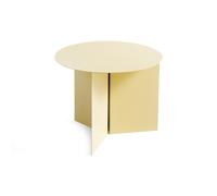 HAY Table basse Slit Ø45 cm Light yellow