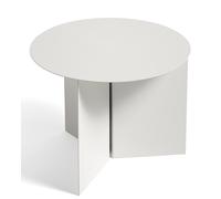 Slit Table Round Table d'appoint ronde Hay blanc, revêtu par poudre - 5710441026358