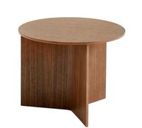 Slit Table Wood Round Table d'appoint / table basse en bois Hay - 5710441299066
