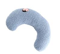 Sliveal Lit pour Chat calmant Demi Beignet,Lit pour Chat ou Petit Chien | Oreiller apaisant pour Compagnie, soulagement des articulations, améliorer Le Sommeil, Dormir, Jouer, Oreiller