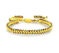 SLJYM Bracelets faits à la main en corde tissée porte-bonheur pour homme et femme Taille réglable
