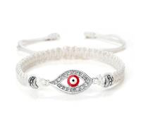SLJYM Bracelets faits à la main pour femmes et hommes en corde rouge tressée, bracelets porte-bonheur tendance pour couple, bijoux d'amitié