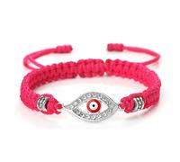SLJYM Bracelets faits à la main pour femmes et hommes en corde rouge tressée, bracelets porte-bonheur tendance pour couple, bijoux d'amitié