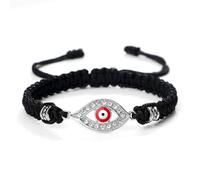 SLJYM Bracelets faits à la main pour femmes et hommes en corde rouge tressée, bracelets porte-bonheur tendance pour couple, bijoux d'amitié