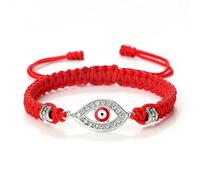 SLJYM Bracelets faits à la main pour femmes et hommes en corde rouge tressée, bracelets porte-bonheur tendance pour couple, bijoux d'amitié