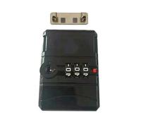 SLJYM Cadenas Portable TSA Serrure à Combinaison à 3 Chiffres Serrure à Loquet Cadenas Valise Bagages Serrure à Code Armoire à Outils de Sécurité