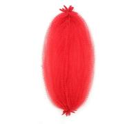 SLJYM - Cheveux synthétiques pré-séparés au crochet pour dreadlocks papillon