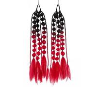 SLJYM - Extensions de cheveux synthétiques légers à bulles pour queue de cheval avec attache à cheveux, accessoires faits à la main pour enfants