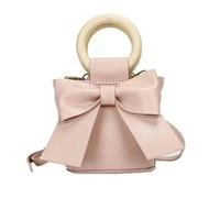 SLJYM Kit de fabrication de sacs fourre-tout en cuir faits à la main avec matériel de sangle, rose