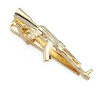 SLJYM Pince à cravate classique pour homme et femme Love Rose Anchor Saxophone Clip de musique Business Costume Chemise Accessoires Bijoux Cadeaux, taille unique, Plaqué argent, Perle