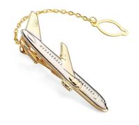 SLJYM Pince à cravate classique pour homme et femme Love Rose Anchor Saxophone Clip de musique Business Costume Chemise Accessoires Bijoux Cadeaux, taille unique, Plaqué argent, Perle