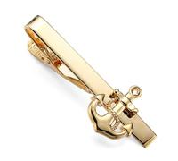 SLJYM Pince à cravate classique pour homme et femme Love Rose Anchor Saxophone Clip de musique Business Costume Chemise Accessoires Bijoux Cadeaux, taille unique, Plaqué argent, Perle