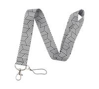 SLJYM - Porte-documents texturés tendance et minimaliste pour clés, tour de cou, carte d'identité, gym, téléphone, badge, 3