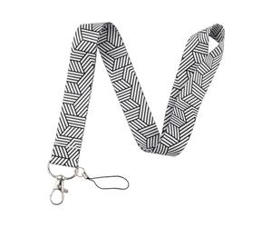 SLJYM - Porte-documents texturés tendance et minimaliste pour clés, tour de cou, carte d'identité, gym, téléphone, badge, 3